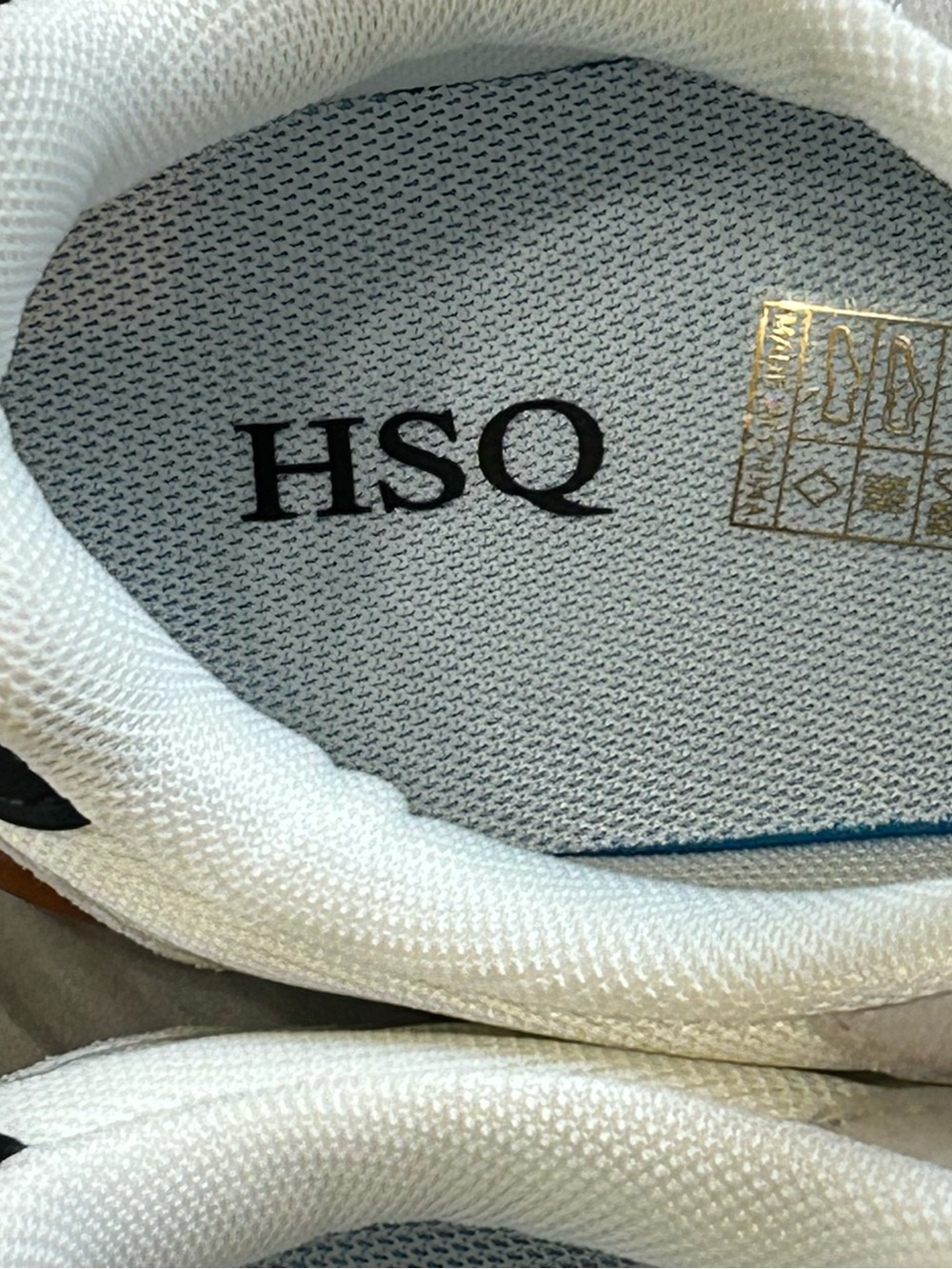NWT HSQ Minimalist Barefoot Shoes Gray White Retro Sneakers Size 9.5 - Picture 4 of 6